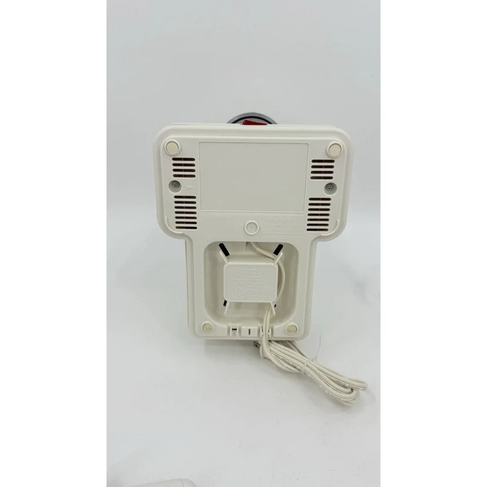 Krups 963 Espresso Mini 4-Cup Cappuccino Machine White Electric Complete & Clean